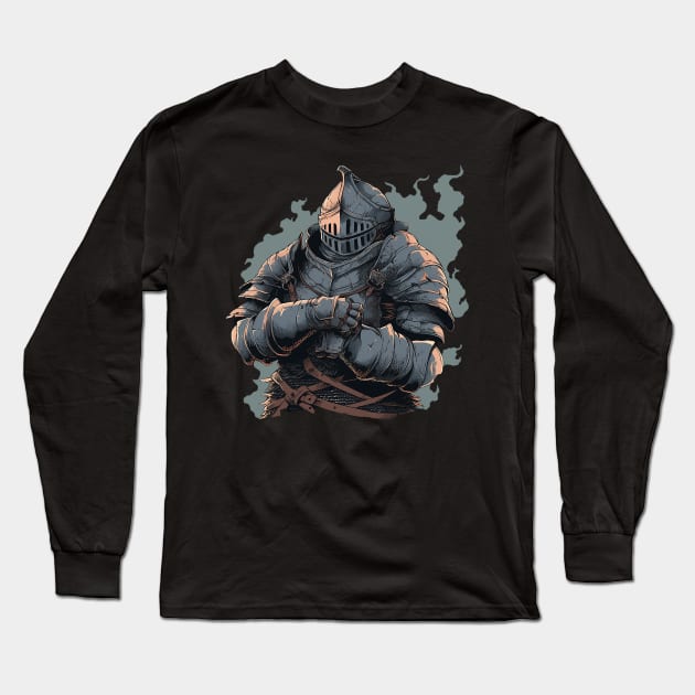 dark souls Long Sleeve T-Shirt by piratesnow